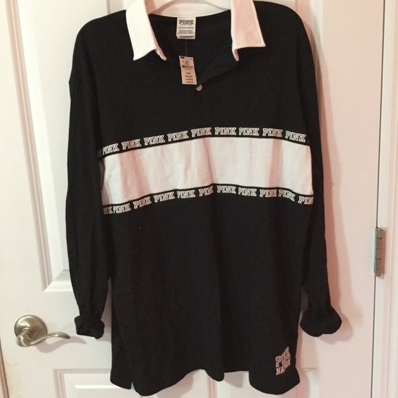 PINK long-sleeved shirt with logo - Picture 2 of 3